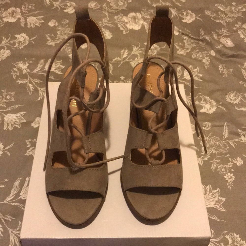 Madden Girl Peep Toe Bootie